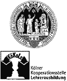 Logo Universität zu Köln und Kölner Kooperationsstelle Lehrerausbildung