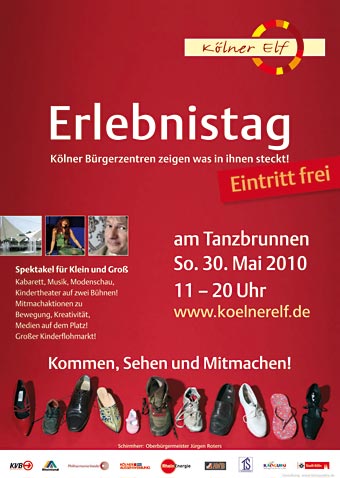 Plakat der Kölner Elf 2010